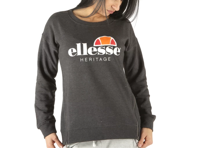Ellesse Anthra woman SWS COL ROND ZIP AN