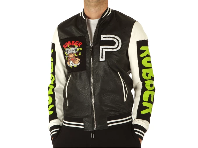 Pablic Bomber Bianco Nero man 223065-74