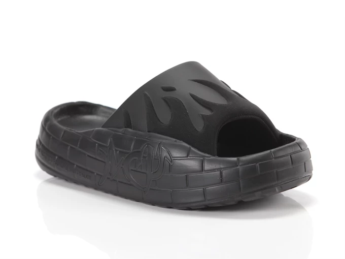 Acupuncture Nyu Slide Black adult unisex T22S970410111