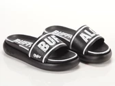  Rey Black White - Ciabatte donna Buffalo. Disponibile in diverse taglie: 41, 39 e colori bianco, nero. YOUSPORTY.