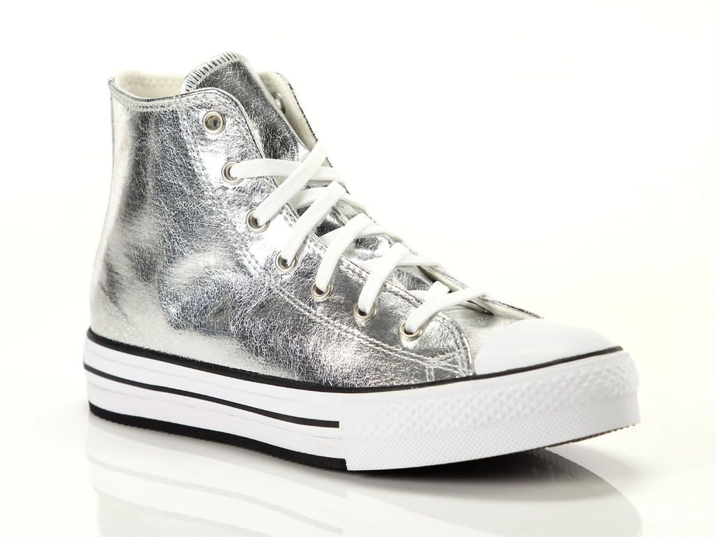  Chuck Taylor All Star Eva Lift Grey White Black - Sneakers donna/ragazzi Converse. Disponibile in diverse taglie: 36 e colori a