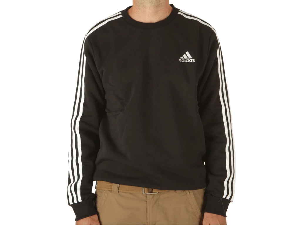  Essential Fleece - Felpe uomo Adidas. Disponibile in diverse taglie: l, m, s, xl e colori bianco, nero. YOUSPORTY.