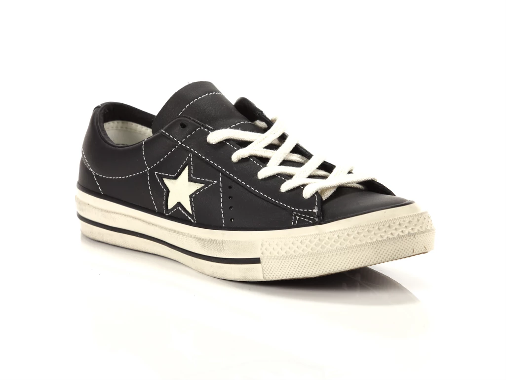 Converse One Star Ox Leather Distressed unisexe 158989C