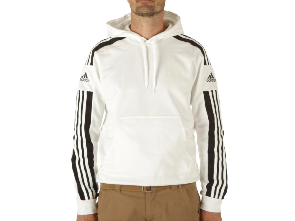  Sq21 Sw Hood - Felpe uomo Adidas. Disponibile in diverse taglie: l, xl e colori bianco, nero. YOUSPORTY.
