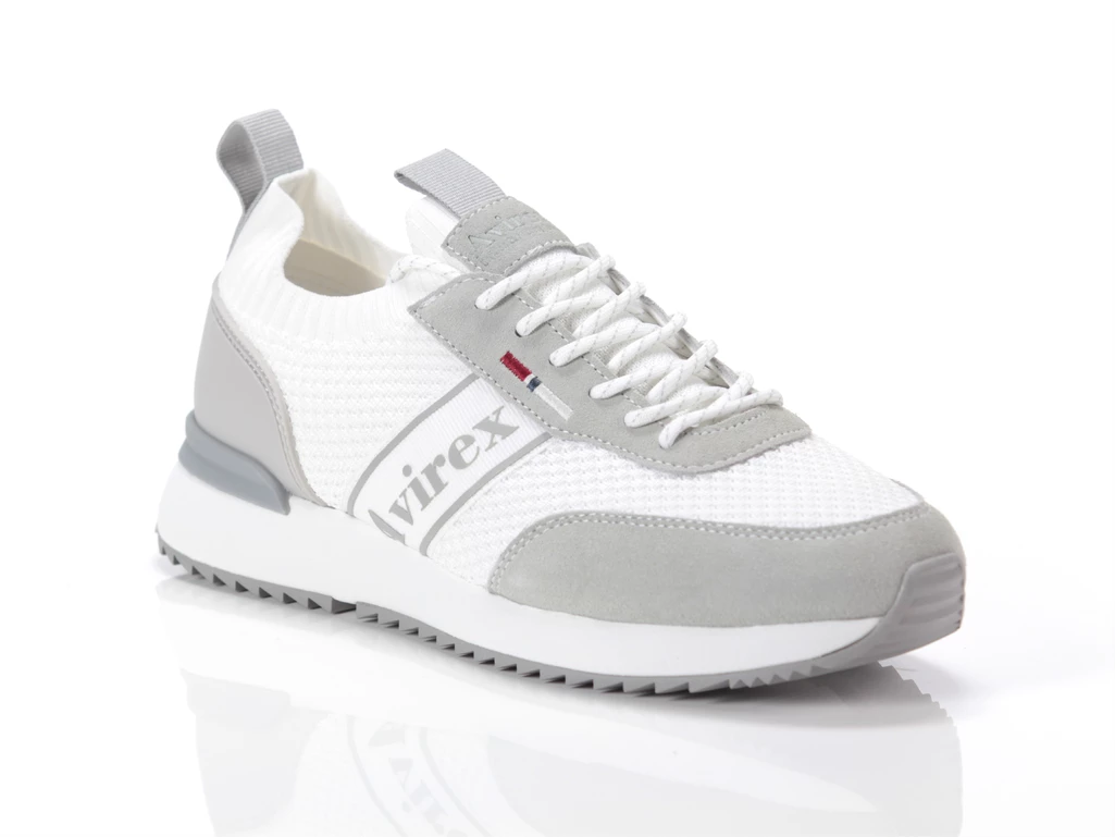  Caddy White - Sneakers uomo Avirex. Disponibile in diverse taglie: 40, 41, 42, 43, 44, 45 e colori grigio, bianco. YOUSPORTY.