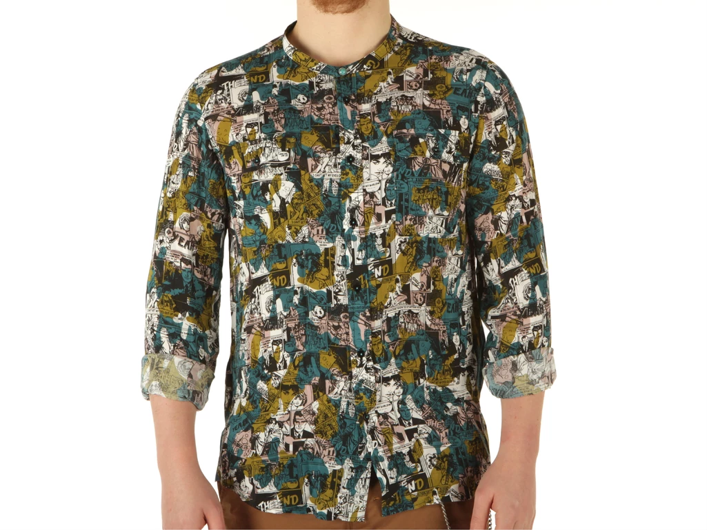 Berna Camicia uomo 100 Viscosa hombre 210019-30 