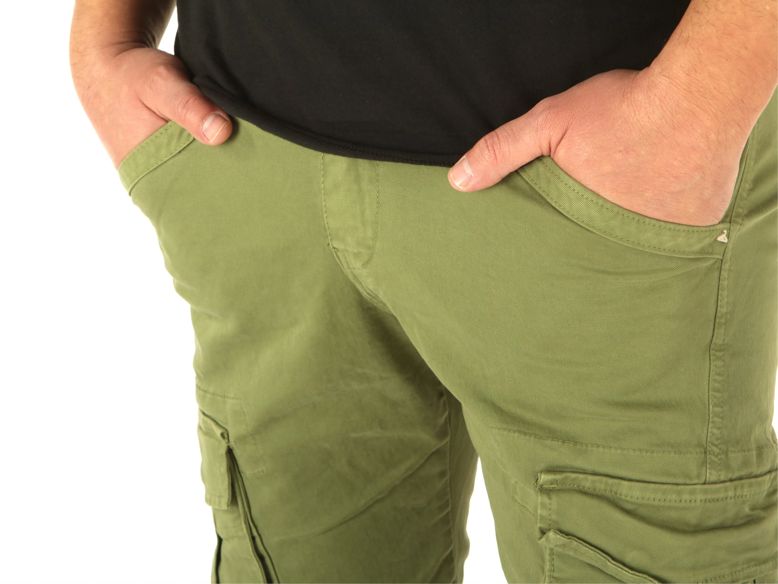 Pantalone Tasconato Verde Pera Pantaloni uomo Berna YOUSPORTY - Main Image