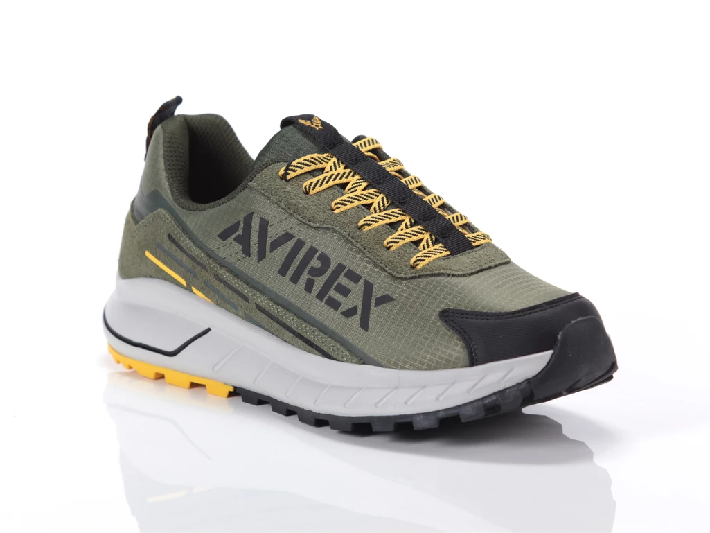  Dust Green - Sneakers uomo Avirex. Disponibile in diverse taglie: 40, 41, 44 e colori giallo, nero, verde. YOUSPORTY.