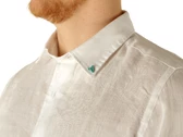 Berna Camicia Lino Bianco homme 200001-2