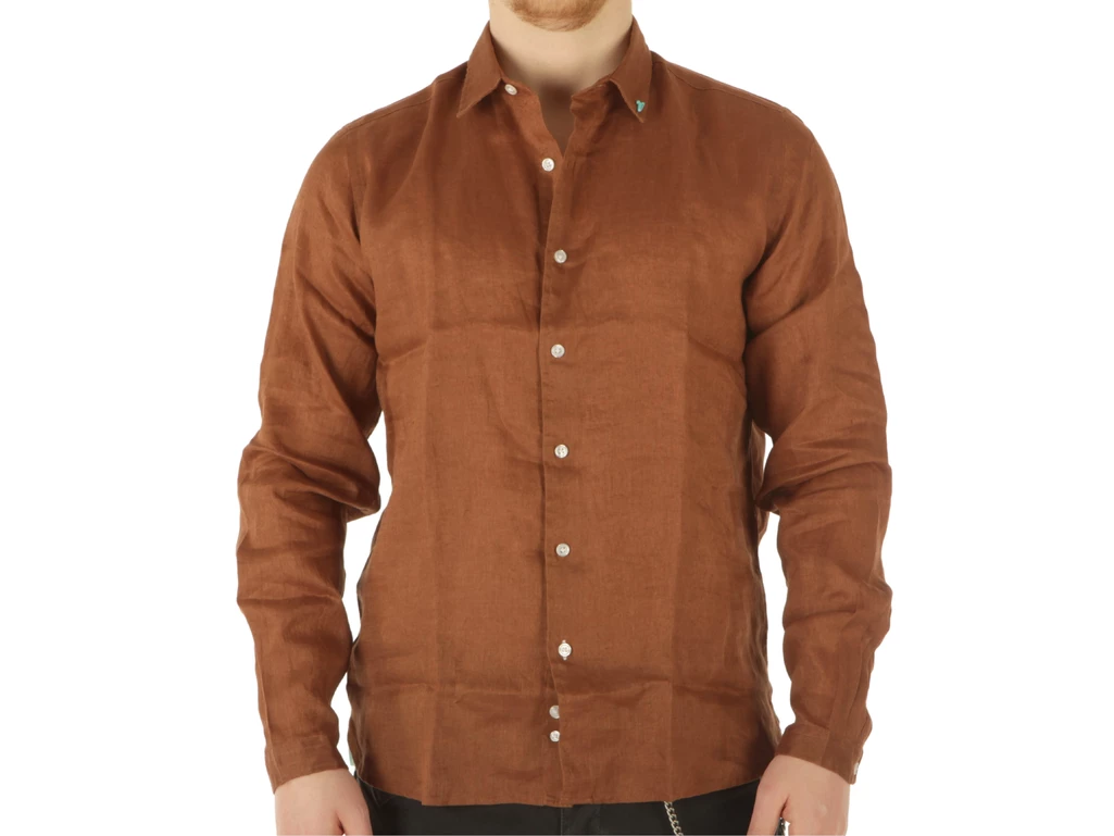 Berna Camicia Lino Savana homme 200001-328