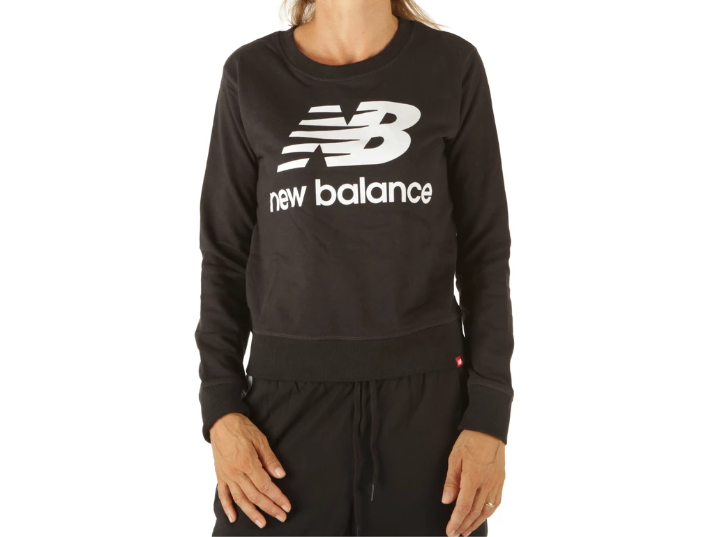  Essentials Crew Fleece - Felpe donna New Balance. Disponibile in diverse taglie: xs e colori bianco, nero. YOUSPORTY.