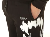  Black Shorts With White Mouth Print - Shorts uomo Phobia Archive. Disponibile in diverse taglie: l, m, s, xl, xs e colori bianc