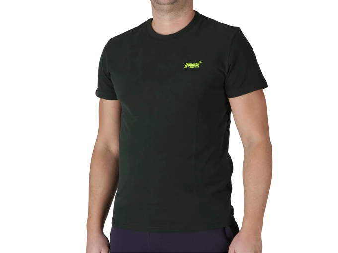 Superdry Essential Logo Emb Tee Forest Green homme M1011245A B8J