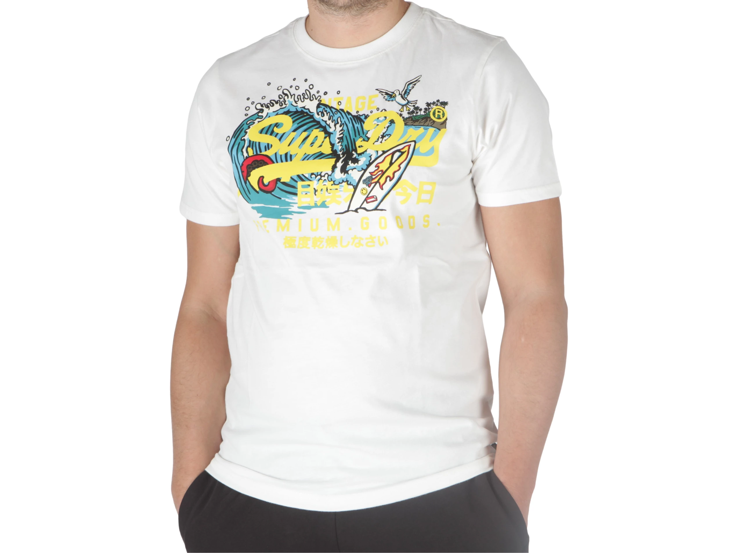 mens Unisex X Surplus Graphic T-Shirt in CLASSIC NAVY