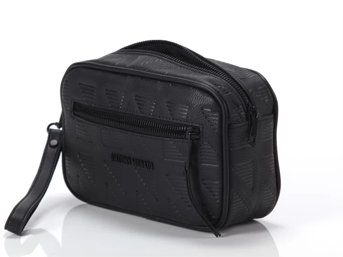 Antony Morato Pouch In Tumbled Pu Stampato Nero unisexe MMAB00390FA21819000