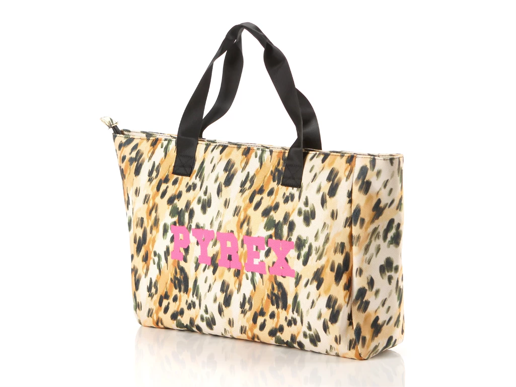 Pyrex Borsa Mare Leopard Fucsia Fluo femme PY80617 LEF