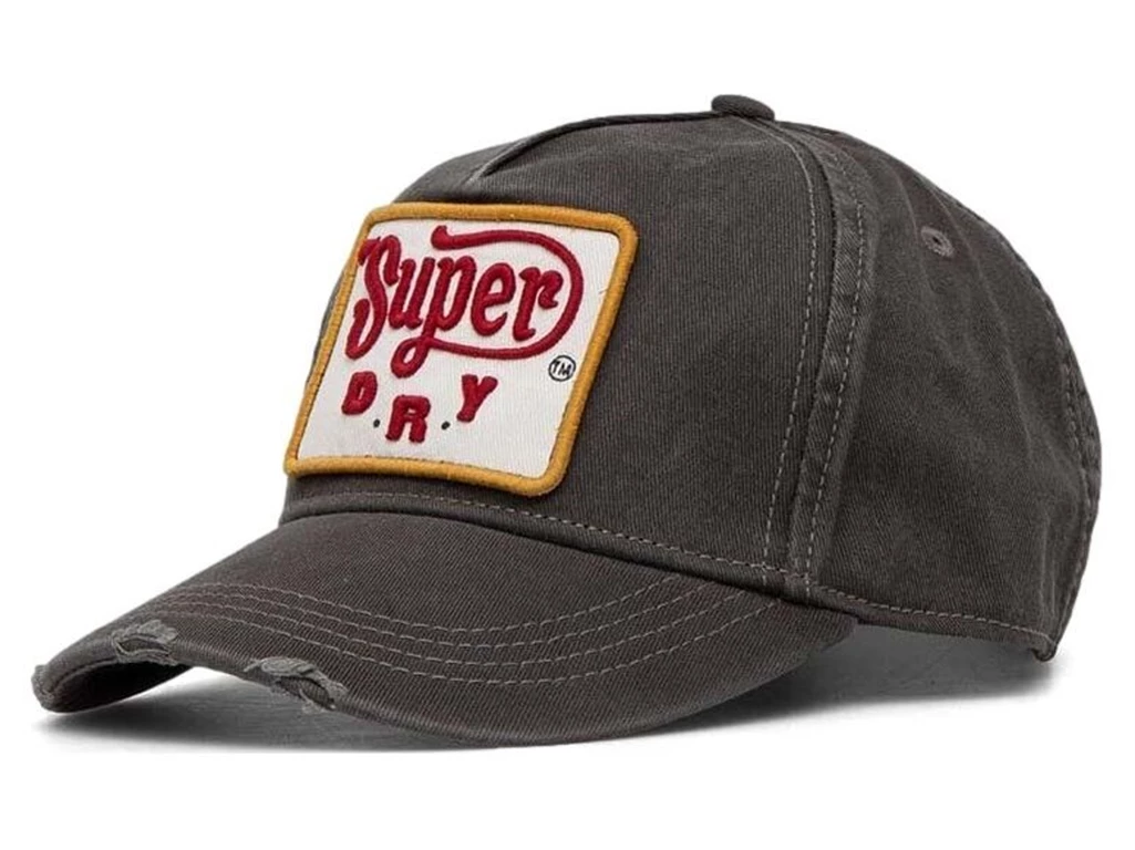 Superdry Graphic Trucker Cap Vintage Black unisex W9010177A 06A 