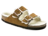  Arizona pelliccia di agnello - Sandali unisex Birkenstock. Disponibile in diverse taglie: 42, 43, 44 e colori marrone chiaro, b