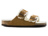  Arizona pelliccia di agnello - Sandali unisex Birkenstock. Disponibile in diverse taglie: 42, 43, 44 e colori marrone chiaro, b