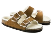  Arizona pelliccia di agnello - Sandali unisex Birkenstock. Disponibile in diverse taglie: 42, 43, 44 e colori marrone chiaro, b
