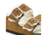  Arizona pelliccia di agnello - Sandali unisex Birkenstock. Disponibile in diverse taglie: 42, 43, 44 e colori marrone chiaro, b