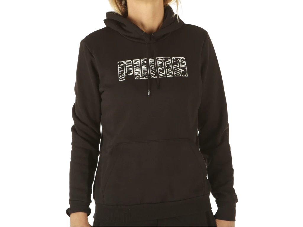  Graphic Hoodie - Felpe donna Puma. Disponibile in diverse taglie: xs e colori bianco, nero. YOUSPORTY.