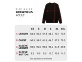 Heaven Door Black Crewneck unisexe HD02BLACK