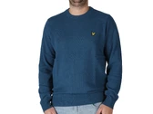  Lambswool Blend Crew Neck Jumper Apres Navy marl - Felpe uomo Lyle & Scott. Disponibile in diverse taglie: l, m, s, xl e colori