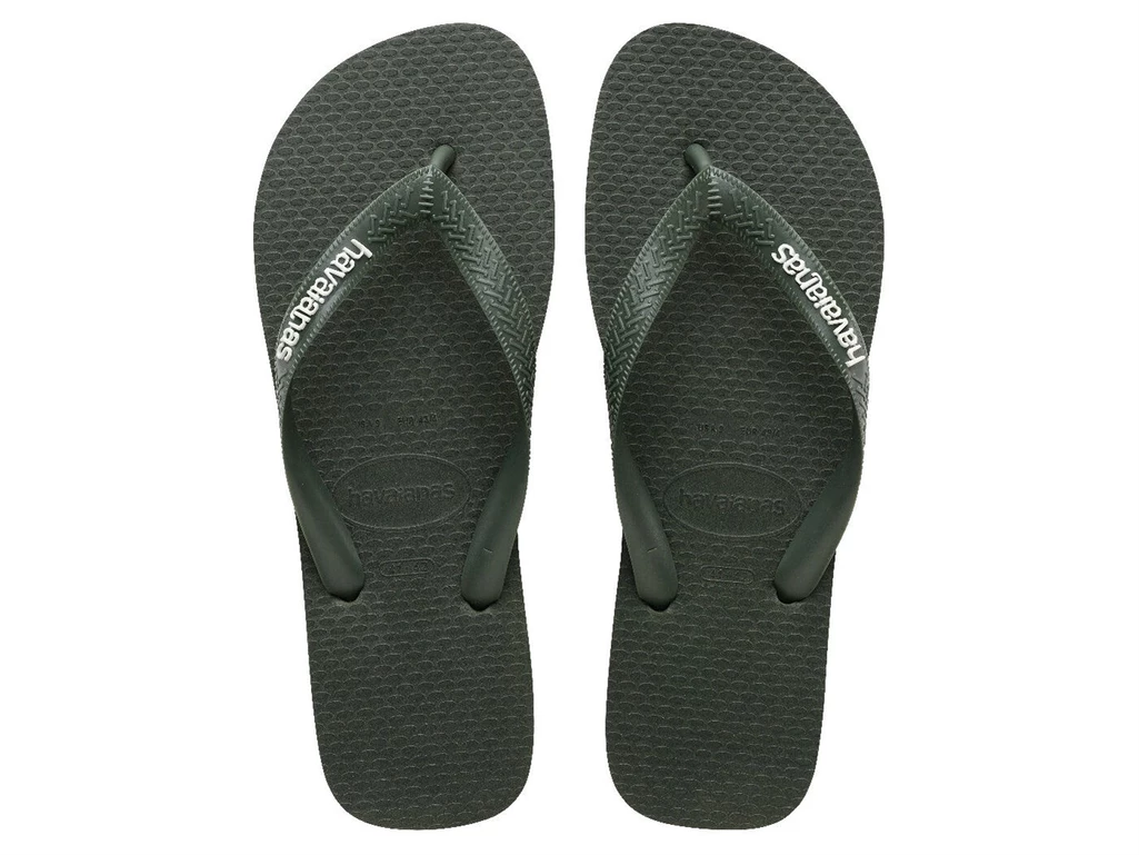  Rubber Logo Filete - Infradito unisex Havaianas. Disponibile in diverse taglie: 46, 48, 41, 42, 43, 44, 45, 47 e colori verde. 
