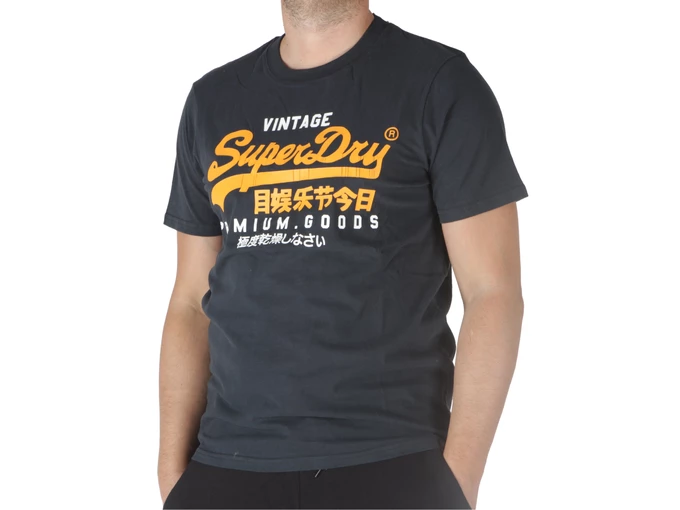 Superdry VL Duo Tee Ecplise Navy hombre M1011977A 98T 