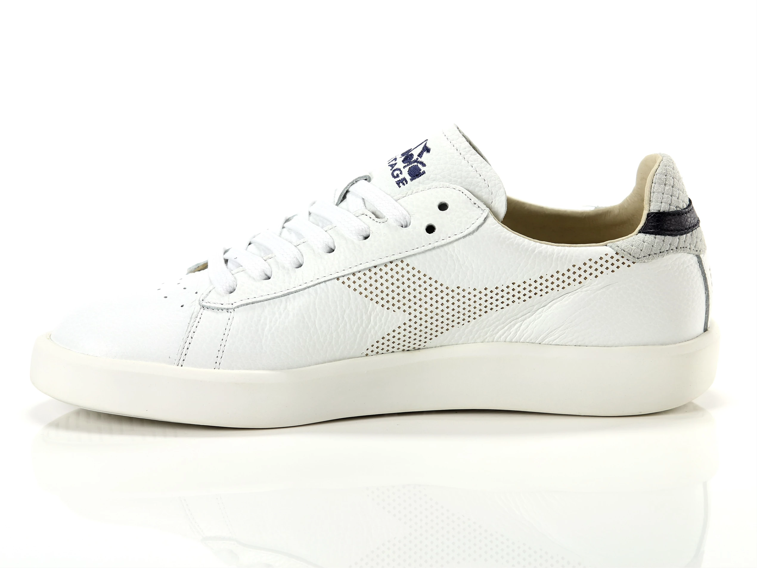 Sneakers Diadora Step P Shimmer Bianche da Donna