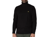  Cotton Merino Long Turtleneck Jumper Jet Black - Felpe uomo Lyle & Scott. Disponibile in diverse taglie: l, m, s e colori nero.