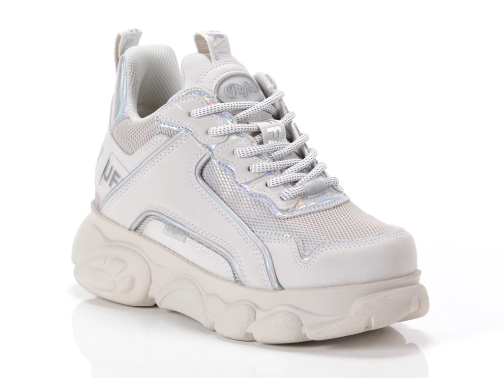 Buffalo Cld Chai Vegan Nubuck Grey femme 1636099