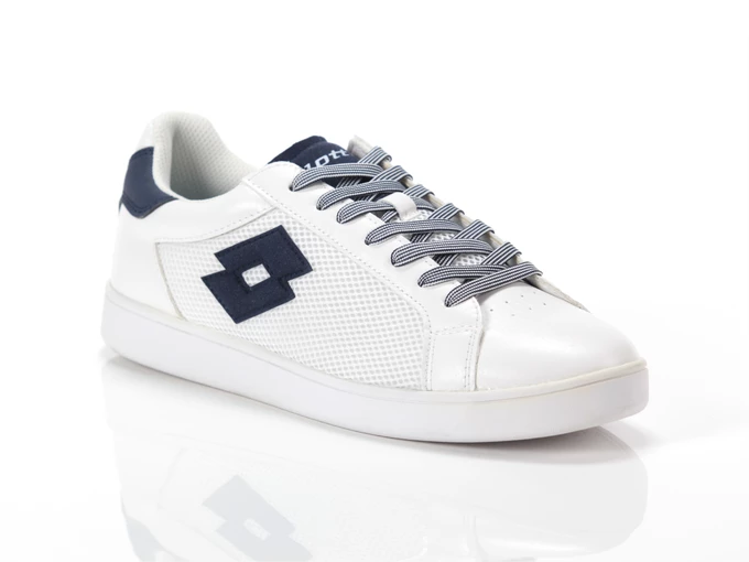  1973 AMF NET - Sneakers uomo Lotto. Disponibile in diverse taglie: 45 e colori bianco, blu. YOUSPORTY.