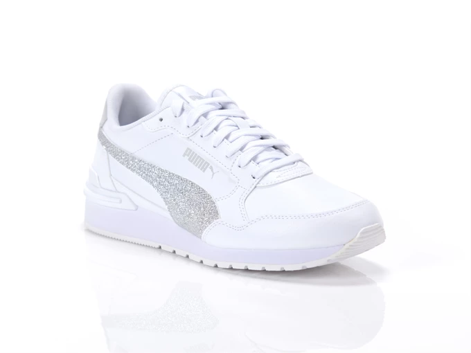  ST Runner v4 SL Glitter Jr - Sneakers donna/ragazzi Puma. Disponibile in diverse taglie: 36, 37, 38, 39 e colori argento, bianc