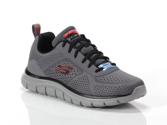  TRACK - Sneakers uomo Skechers. Disponibile in diverse taglie: 46, 42, 43, 44, 45 e colori grigio. YOUSPORTY.