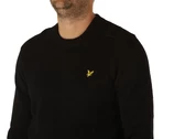 Lyle & Scott Shoulder Detail Crew Neck Jumper Jet Black man KN1925V Z865