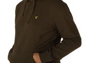 Lyle & Scott Brushed Back Hoodie Sweatshirt Olive man ML1139V W485