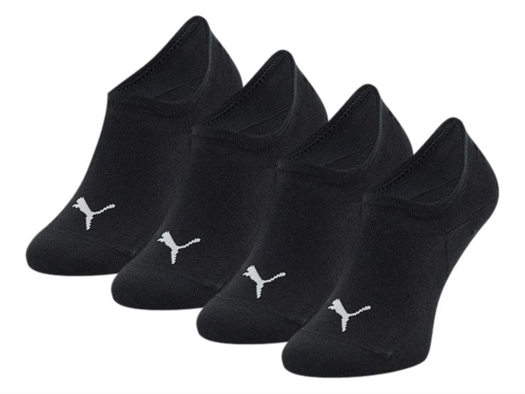 Puma Unisex Footie High Cut 4 Pairs unisexe 100001489 001 2PK