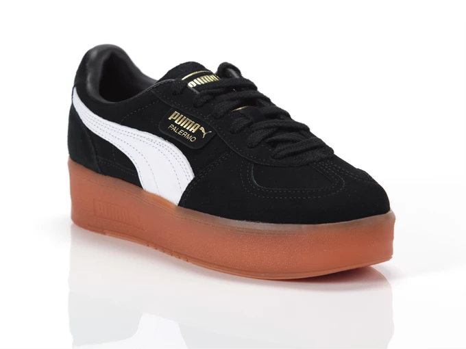  Palermo Elevata - Sneakers donna Puma. Disponibile in diverse taglie: 40, 41, 36, 37, 38, 39 e colori bianco, nero, marrone. YO