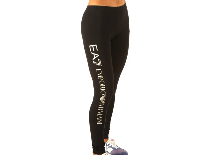 Emporio Armani Leggins Stretch Sporty Nero woman 8NTP63 TJ01Z 0200