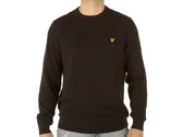  Crew Neck Cotton Jumper Jet Black - Felpe uomo Lyle & Scott. Disponibile in diverse taglie: s, xl e colori nero. YOUSPORTY.