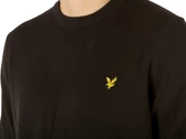  Crew Neck Cotton Jumper Jet Black - Felpe uomo Lyle & Scott. Disponibile in diverse taglie: s, xl e colori nero. YOUSPORTY.