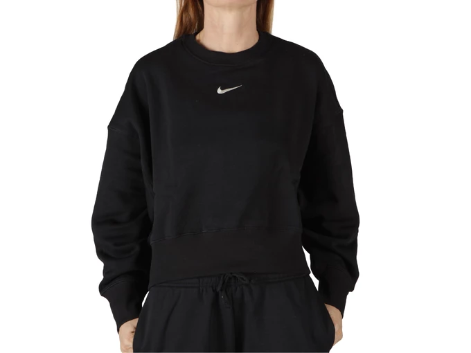 W NSW PHNX FLC CREW OOS - Felpe donna Nike. Disponibile in diverse taglie: l, m, s e colori nero. YOUSPORTY.
