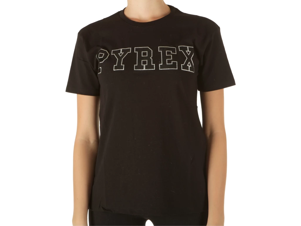  Maglia Donna In Jersey Nero - T-Shirt donna Pyrex. Disponibile in diverse taglie: m, xs e colori argento, nero. YOUSPORTY.