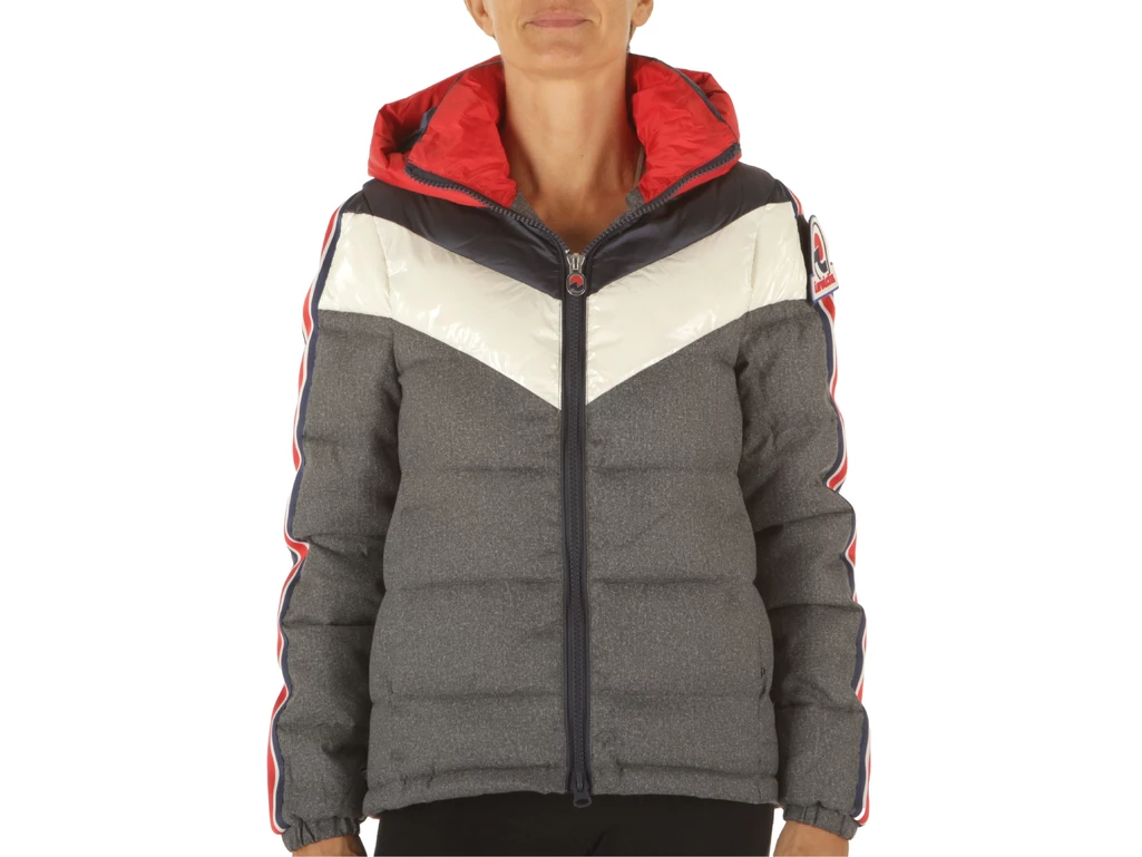  Giubbino Glenda Nylon Tricolor - Piumini donna Invicta. Disponibile in diverse taglie: m, s, xs e colori grigio, bianco, blu. Y