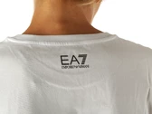 Emporio Armani T-Shirt Logo Crossover Bianco woman 8NTT22 TJBEZ 1100