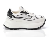  Manhatten One-vegan - Sneakers donna Buffalo. Disponibile in diverse taglie: 40, 41, 36, 37, 38, 39 e colori bianco, nero. YOUS