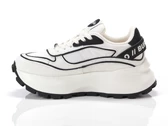  Manhatten One-vegan - Sneakers donna Buffalo. Disponibile in diverse taglie: 40, 41, 36, 37, 38, 39 e colori bianco, nero. YOUS
