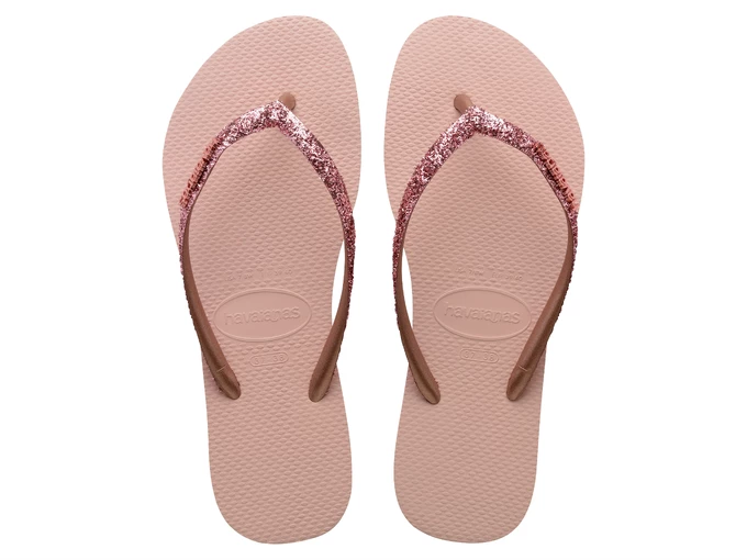 Havaianas Slim Glitter II Rose woman 4146975 3606